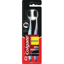 Colgate High Density Charcoal mäkká 2 ks