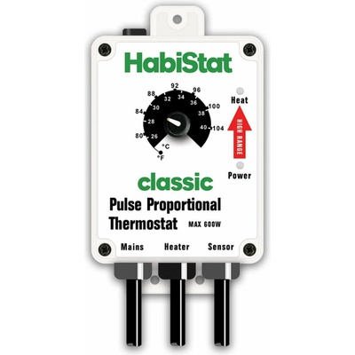 HabiStat pulzní termostat 26 - 40°C High Range bílý