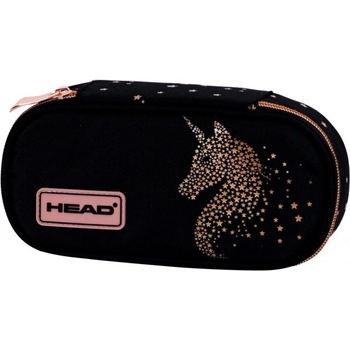 Astra Ученически несесер, Head, Златен Еднорог, 22 х 9 х 5 см (AS505023050)