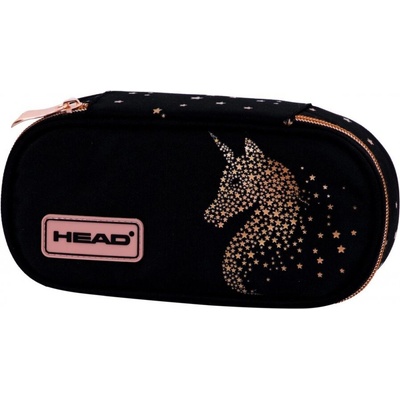 Astra Ученически несесер, Head, Златен Еднорог, 22 х 9 х 5 см (AS505023050)