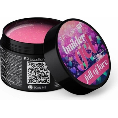 Cosmetics Zone vynikající Pro Builder gel Thixotropy s efektem Full Of Love Builder gel 50g