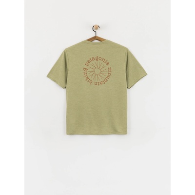 Patagonia Capilene Cool Spoke Stencil gumtree green/light gumtree green