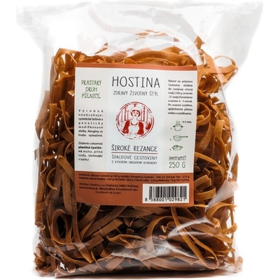 Hostina Široké rezance špaldové cestoviny 250 g
