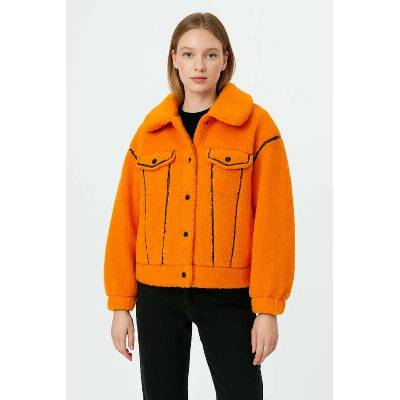 Desigual Colorado Arty Fleece oranžová