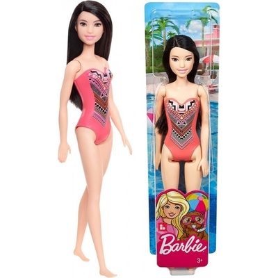 Barbie v plavkách černovlasá