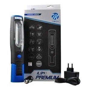 m-tech il94 акумулаторна led лампа 15smd + 1hp (il94)