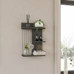 ASIR GROUP Етажерка KINIK 60x40 cм антрацит (AS0938)