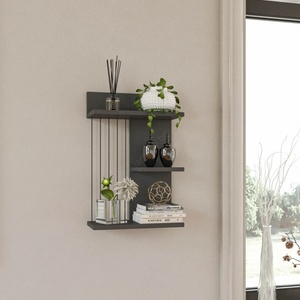ASIR GROUP Етажерка KINIK 60x40 cм антрацит (AS0938)
