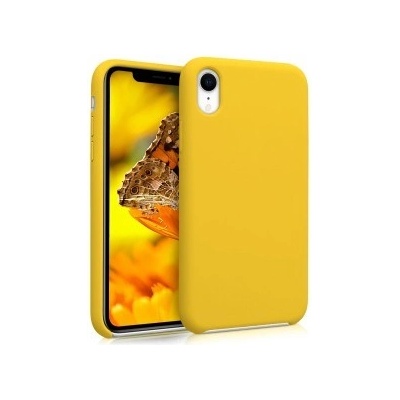 Púzdro kwmobile Apple iPhone XR žluté