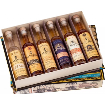 Plantation Cigarbox 40% 6 x 0,1 l (set)