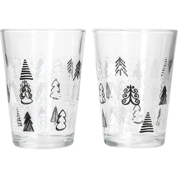 Ritzenhoff & Breker Ritzenhoff Tree Šedá Winter 2x sklenice na svařené víno H11cm 240 ml