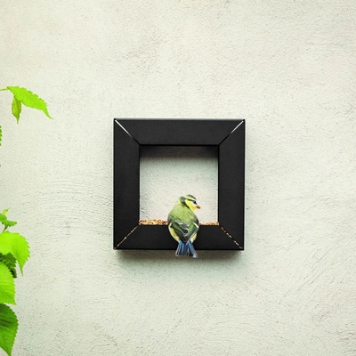 Eva Solo Nerezové krmítko pre vtáky Frame Black