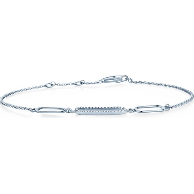 SAVICKI Гривна Savicki: бяло злато 585, диаманти