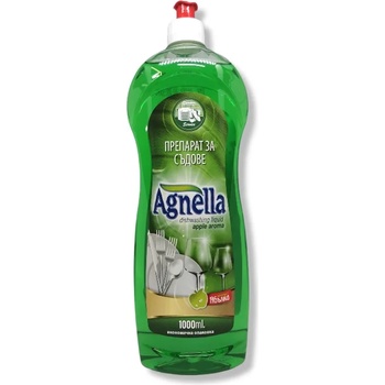 Image 1 of Agnella измиващ препарат за съдове, 1000мл, Ябълка