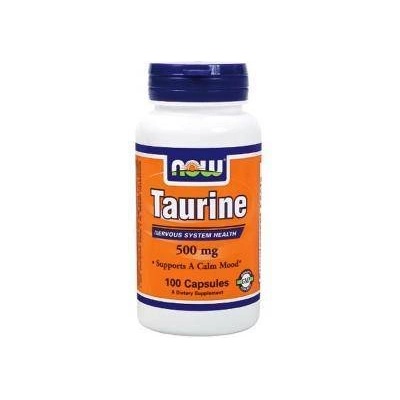 NOW Таурин NOW 500mg. / 100 Caps. , 2043