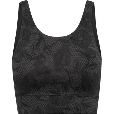 Hey Honey Дамски спортен сутиен Hey honey Women's Bustier Dark Lace Sports bra - Violet / Multicolor - размер XS (114-3719-0111)