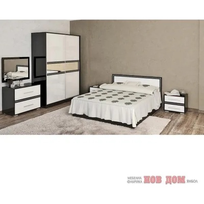 Мебелна фабрика НОВ ДОМ - гр. Ямбол Спален комплект Версай Промо (1703)