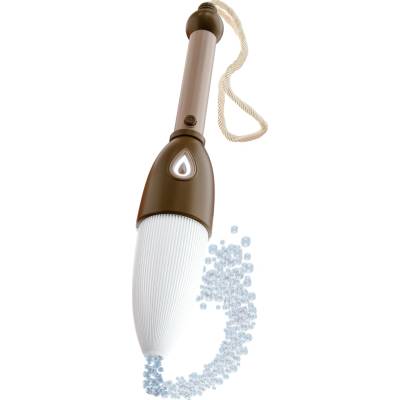 Wiky Kresli bublinami bublifuk elektrický štětec hnědý 37 cm