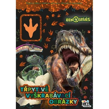 Jiri Models Trblietavé vyškrabávacie obrázky Dinosaury