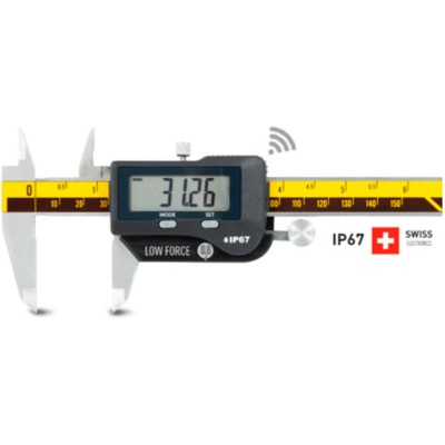 Microtech Дигитален шублер Microtech WIRELESS SwissMet LOW-FORCE 0.8N, IP67 - 300 мм, 0, 01 мм (141077393)