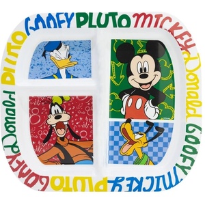 Stor Чиния с три отделения Stor - Mickey Has Fun (81126)