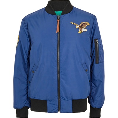 Diadora Яке Diadora Men's Bomber Mcnairy Bomber Jacket - Blue Estate