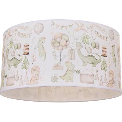 BELIS Детско таванно осветително тяло KIDS ROOM 1xE27/60W/230V Ø 40 см, с мотив динозавър (BE1067)