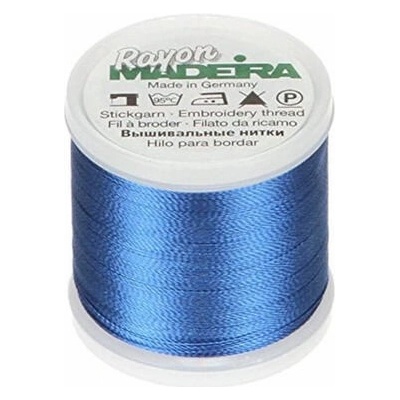 Vyšívací nit Madeira Rayon č. 40 (200m) barva 1133 forget-me-not