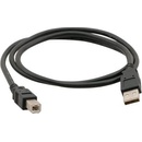 C-TECH CB-USB2AB-3-B USB A-B, 3m, černý