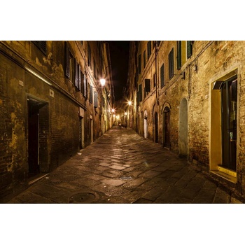 DIMEX ART s. r. o Флизелинов фототапет средновековен град сиена 375 x 250 см