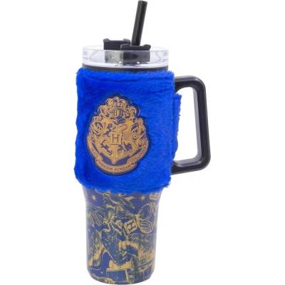 Harry Potter termohrnek s plyšovým návlekem 770 ml modrý