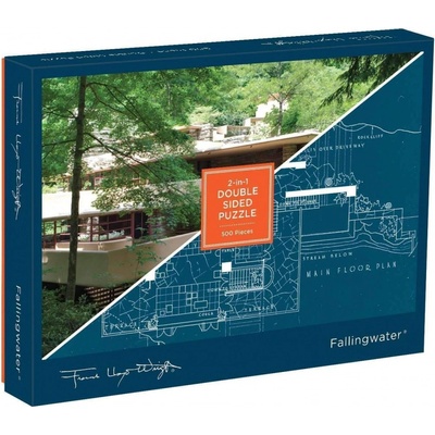 Galison Oboustranné Frank Lloyd Wright Fallingwater 500 dielov