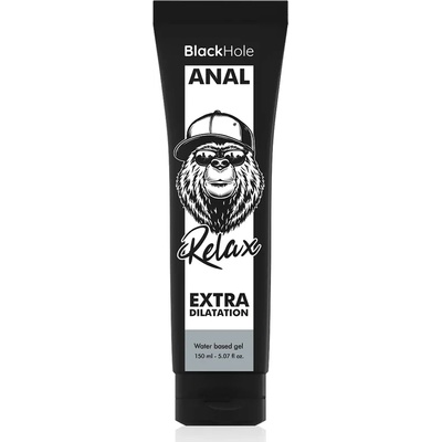 Анален лубрикант, супер отпускащ - Black Hole Extra 150ml (D-229247)