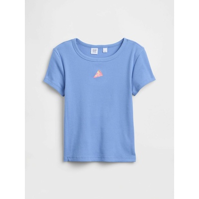 GAP Бебешка тениска с ребра GAP GAP | Sin | Момичешки | XS