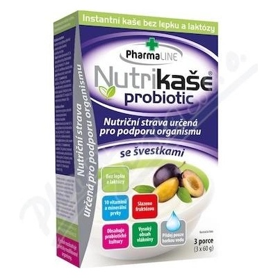 Nutrikaše Probiotic se švestkami 3 x 60 g