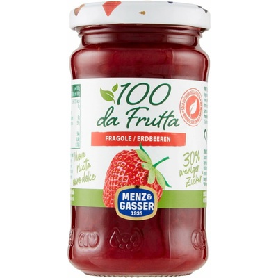 Menz&Gasser jahodový džem bez cukru 240 g