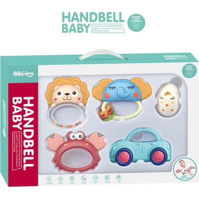 TOYS Беб. дрънкалка и гризалка Животинки 5 ч (drn02460878)
