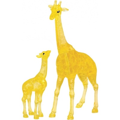 HCM Kinzel 3D Crystal puzzle Žirafa s mláďaťom 38 ks