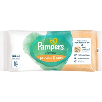 Procter and Gamble Мокри кърпички Pampers (44 бр. /фол. ) Harmony Calend