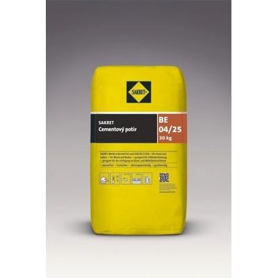 Sakret BE 04/25 cementový potěr/beton, 25 Mpa 30kg