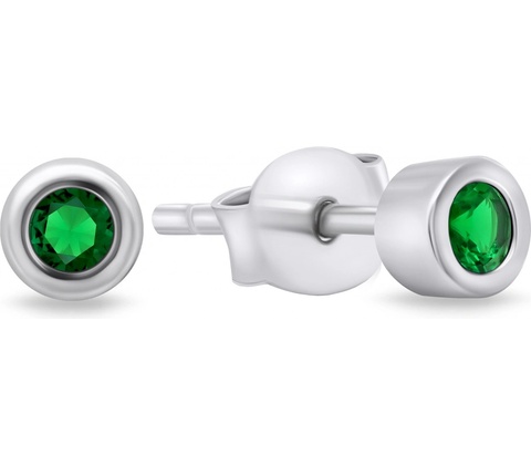 Brilio Silver náušnice EA609WG