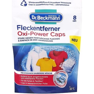 Dr. Beckmann univerzální Odstraňovač skvrn Oxi Power v kapslích 8 x 20 g