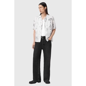 AllSaints Риза с лен TERRA (M049SE) - answear - 136,89 лв