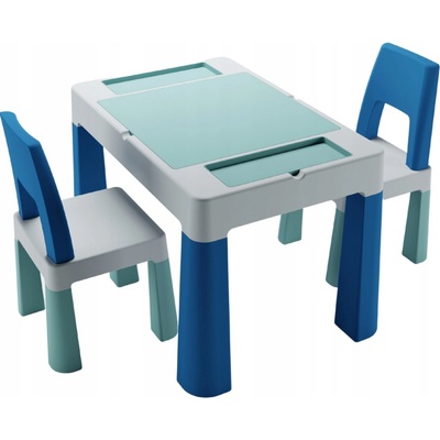 TEGGI Komplet MULTIFUN 1+2 tyrkysová/granátová/sivá