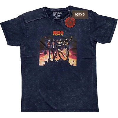 Kiss Destroyer (Wash Collection) Navy Blue L Риза (KISSSWASH01MN03)