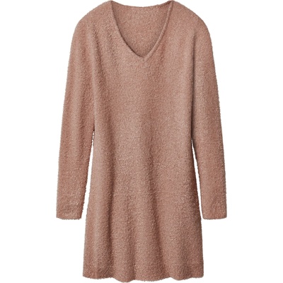 esmara Dámské úpletové šaty měděná – Zboží Dáma