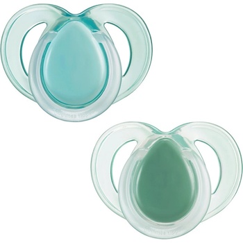 Tommee Tippee Залъгалки NIGHT TIME 18-36м, 2 бр. /оп. , зелен (Night Time)