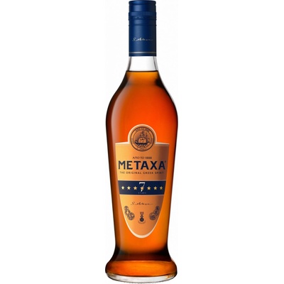 Metaxa 7* 40% 0,7 l (čistá fľaša)