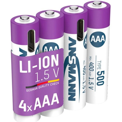 Ansmann Lithium AAA 400mAh 4ks 1311-0028