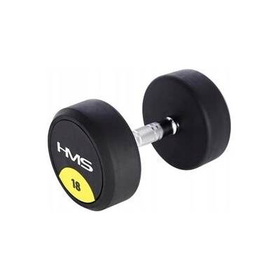 HMS Potažené pogumované jednoruční činky 1 x 18 kg
